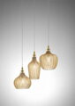 GEA LUCE CLEOFE S/3 ambra