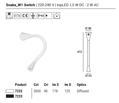 Linea 7232 Snake_W1(W3) Switch
