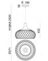 STILNOVO 8140 MONGOLFIER