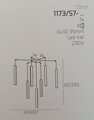 TOP LIGHT 1173/S SQUARE TUBE